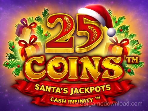 25 Coins Santas Jackpots